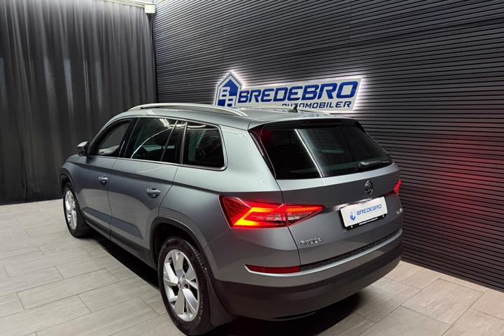 Grå Skoda Kodiaq fra 2019