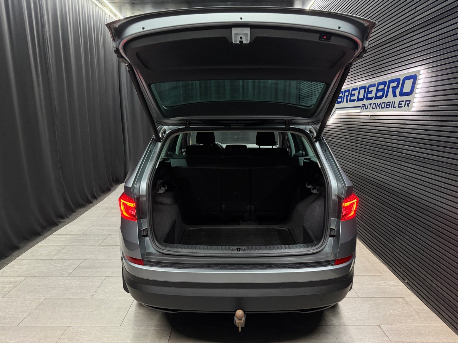 Grå Skoda Kodiaq fra 2019