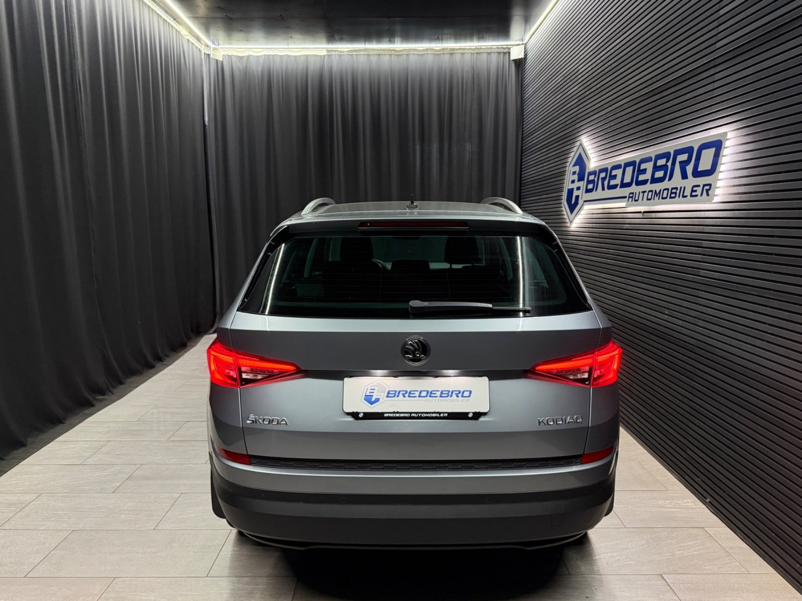 Grå Skoda Kodiaq fra 2019
