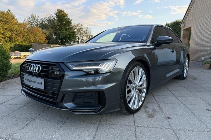 Grå Audi A6 fra 2018