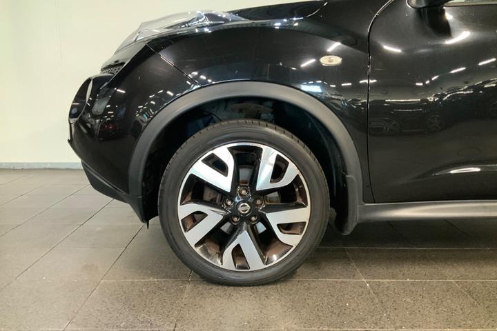 Sort Nissan Juke fra 2011