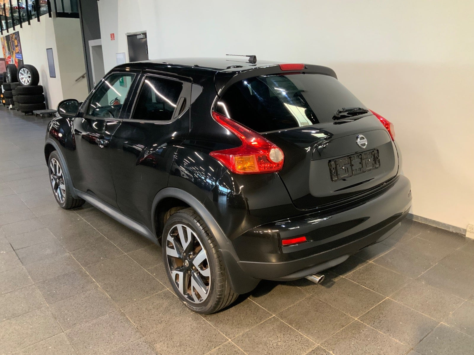 Sort Nissan Juke fra 2011
