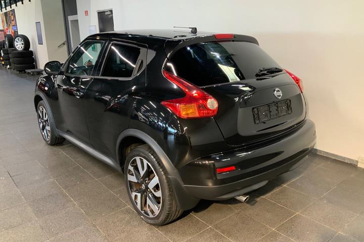 Sort Nissan Juke fra 2011
