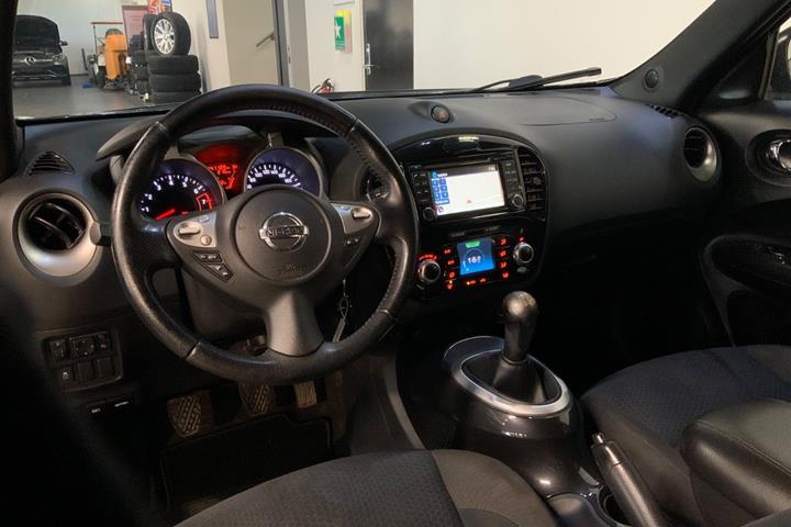 Sort Nissan Juke fra 2011