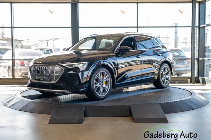 Sort Audi e-tron fra 2020