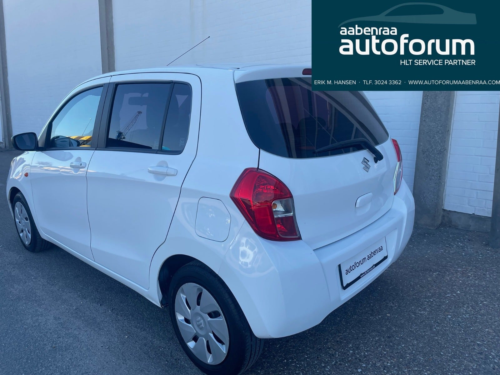 Hvid Suzuki Celerio fra 2016