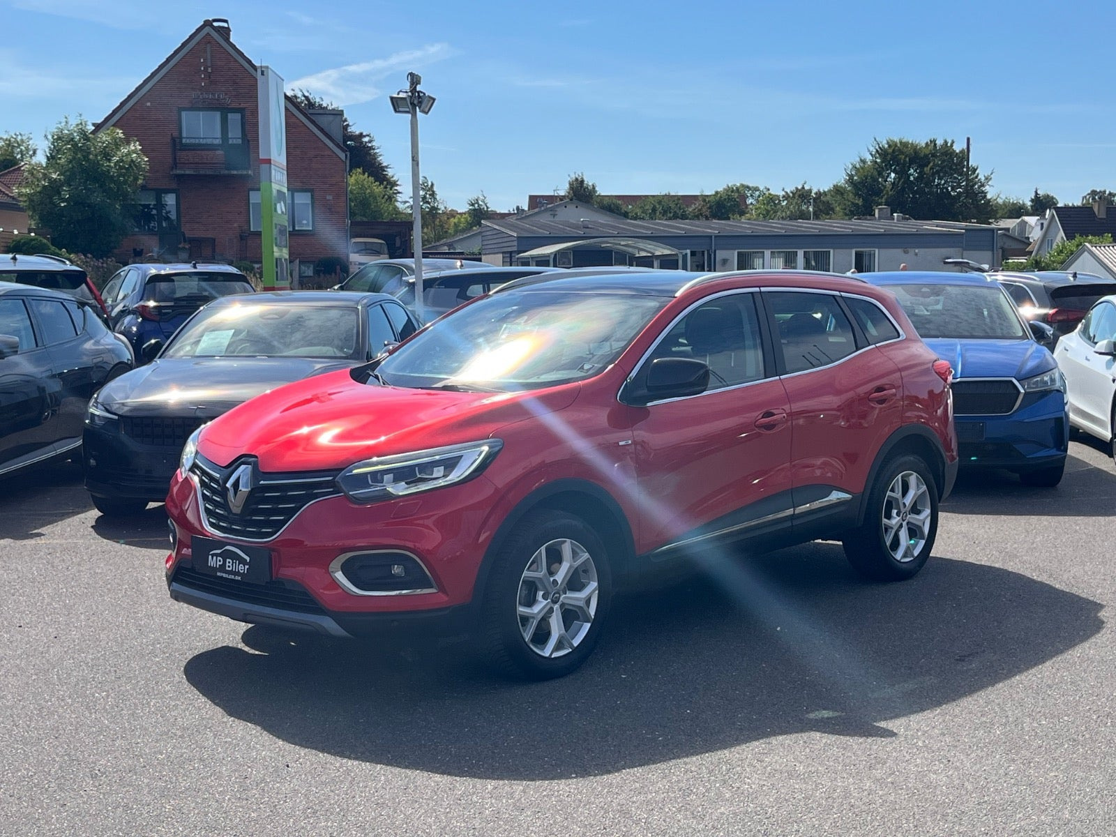 Rød Renault Kadjar fra 2020
