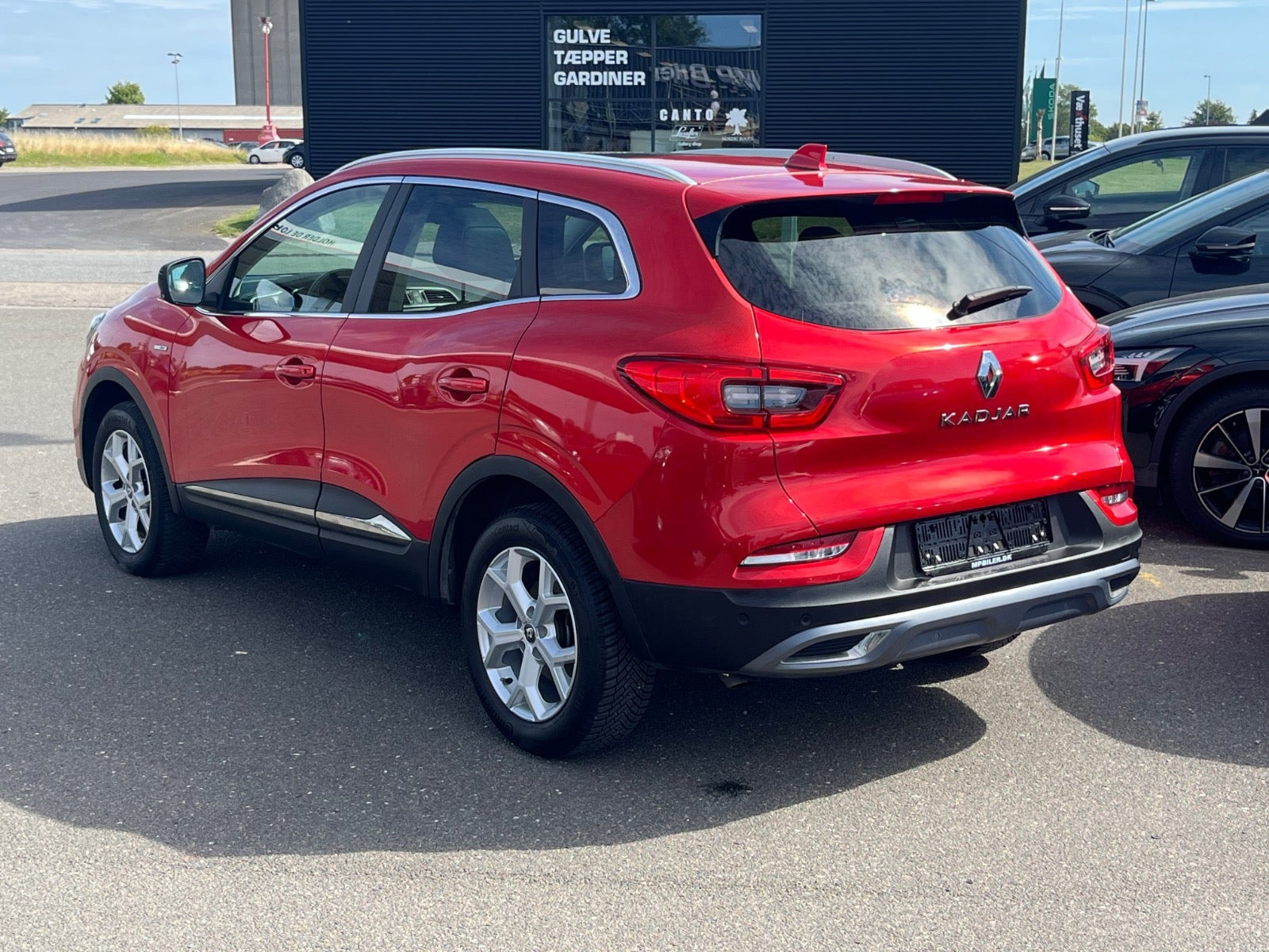 Rød Renault Kadjar fra 2020