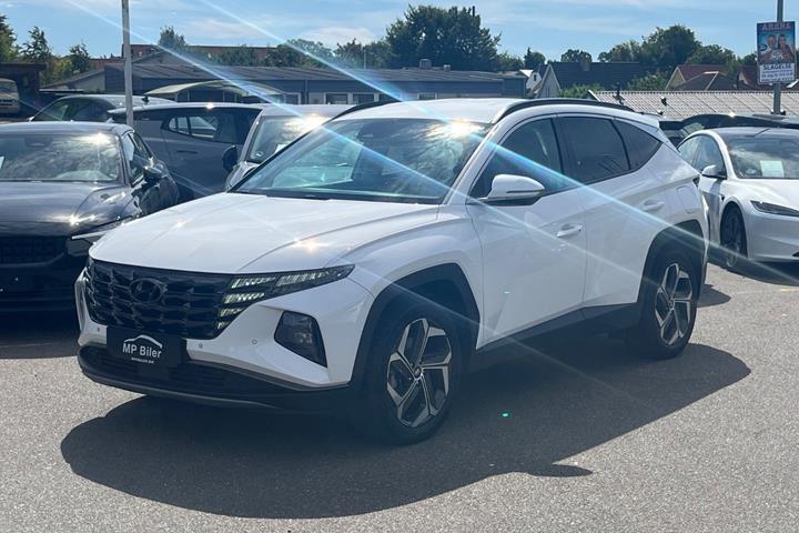 Hvid Hyundai Tucson fra 2022