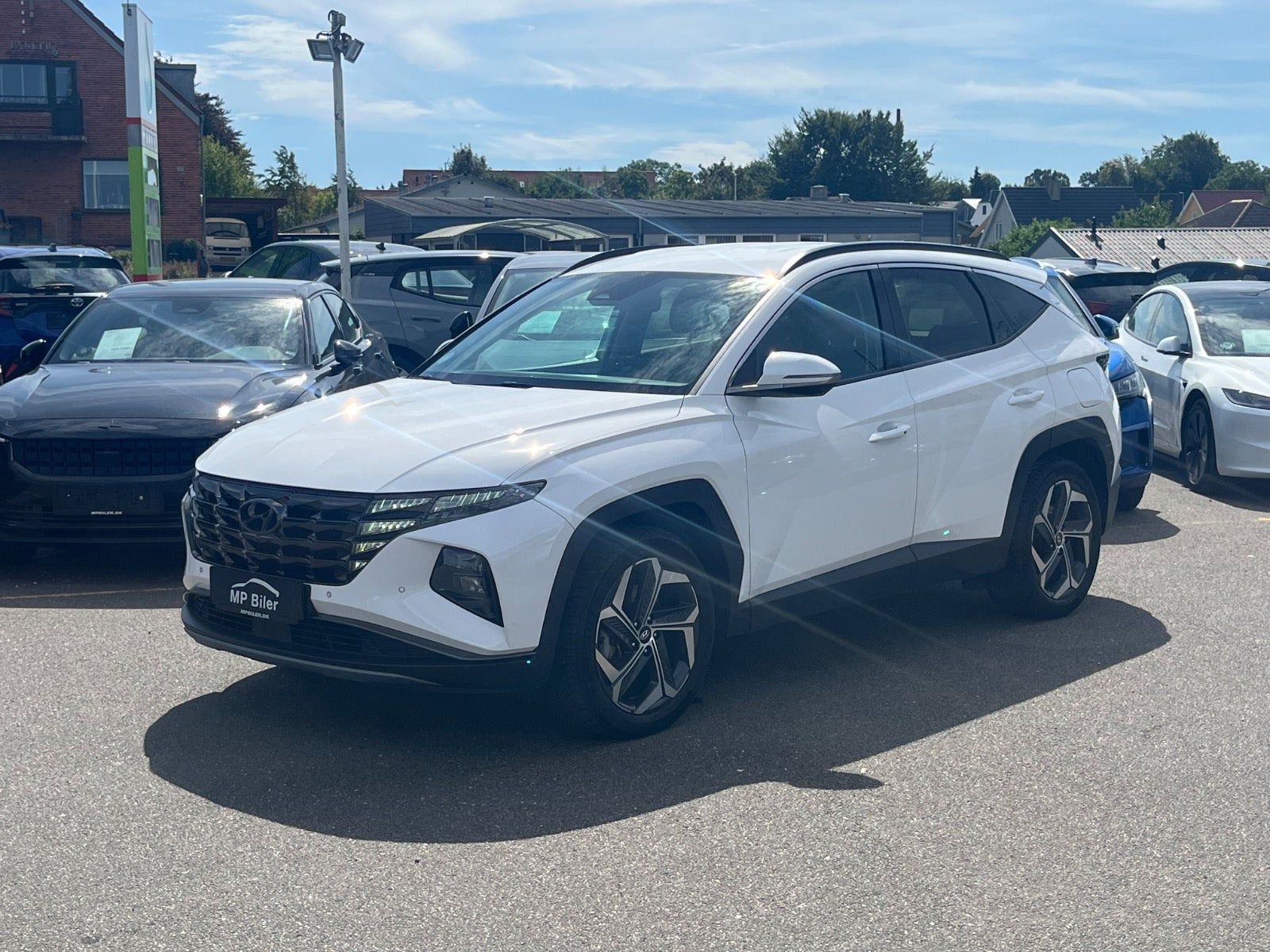 Hvid Hyundai Tucson fra 2022