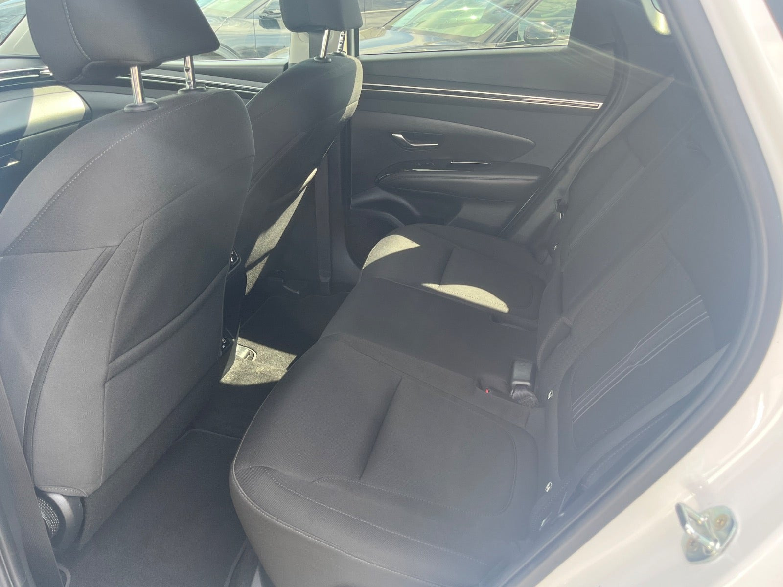 Hvid Hyundai Tucson fra 2022