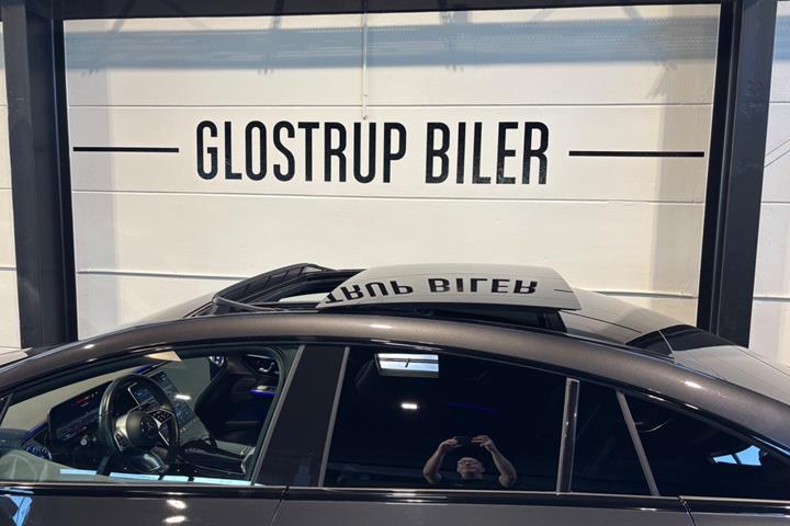 Grå Mercedes EQE350+ fra 2022