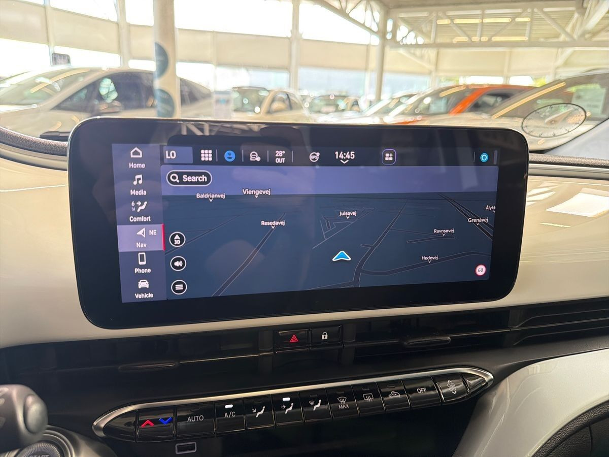 Hvid Fiat 500e fra 2023