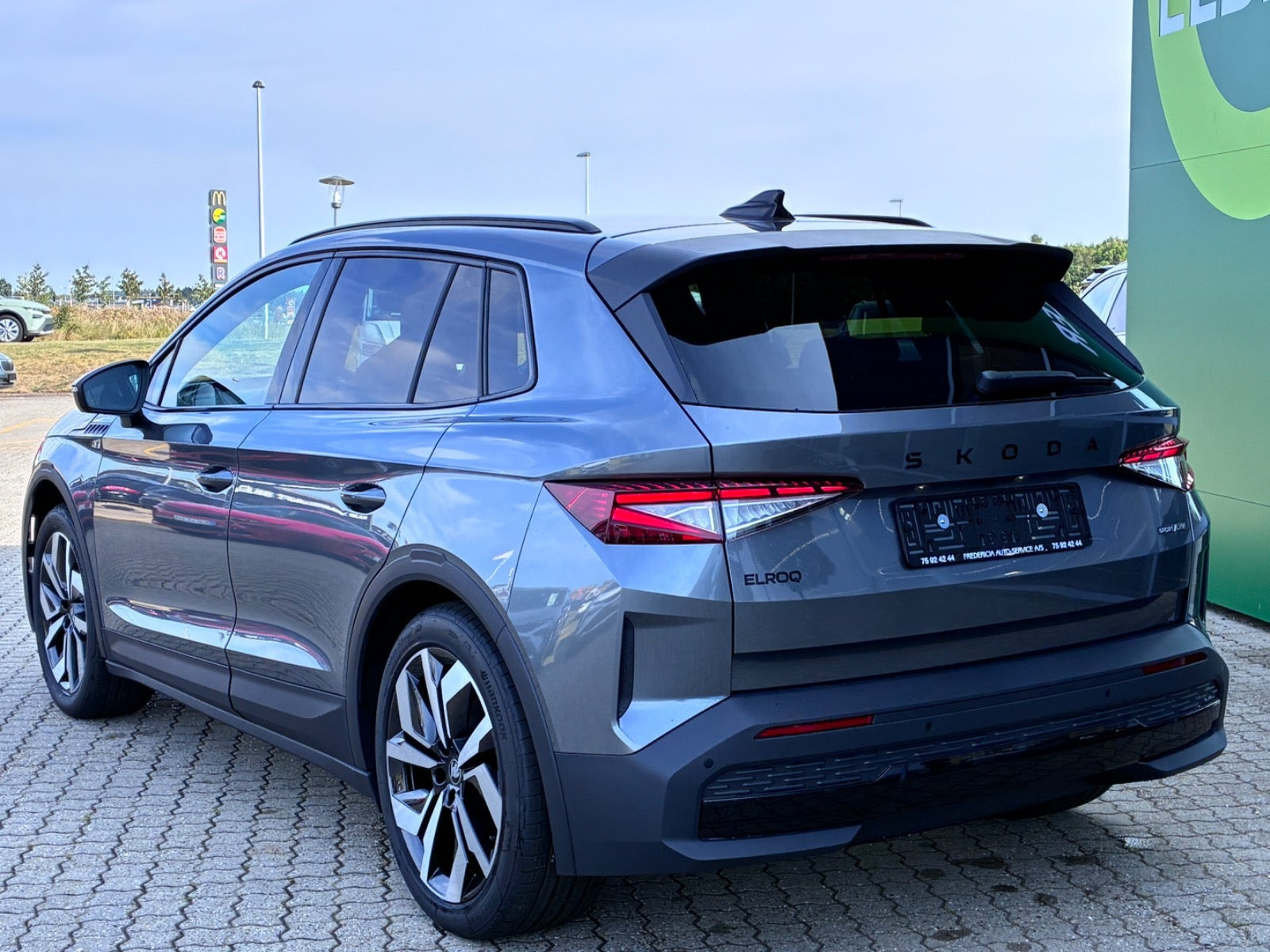 Grå Skoda Elroq fra 2027