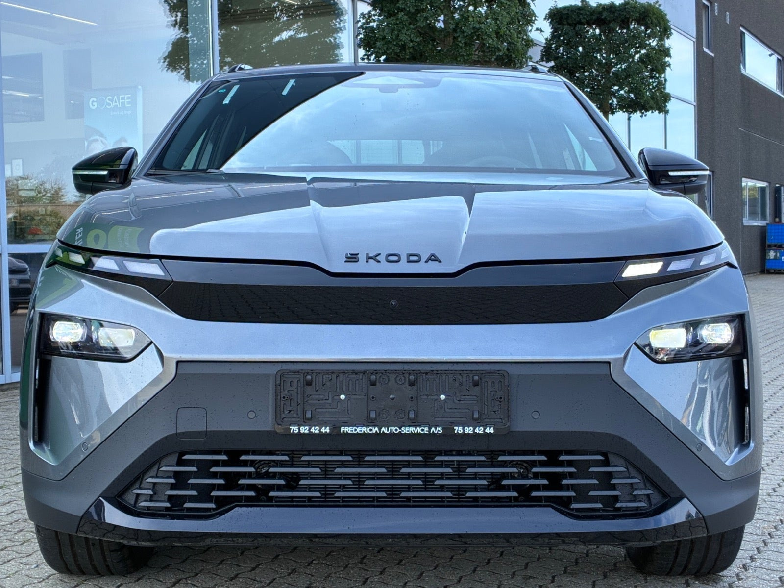 Grå Skoda Elroq fra 2027