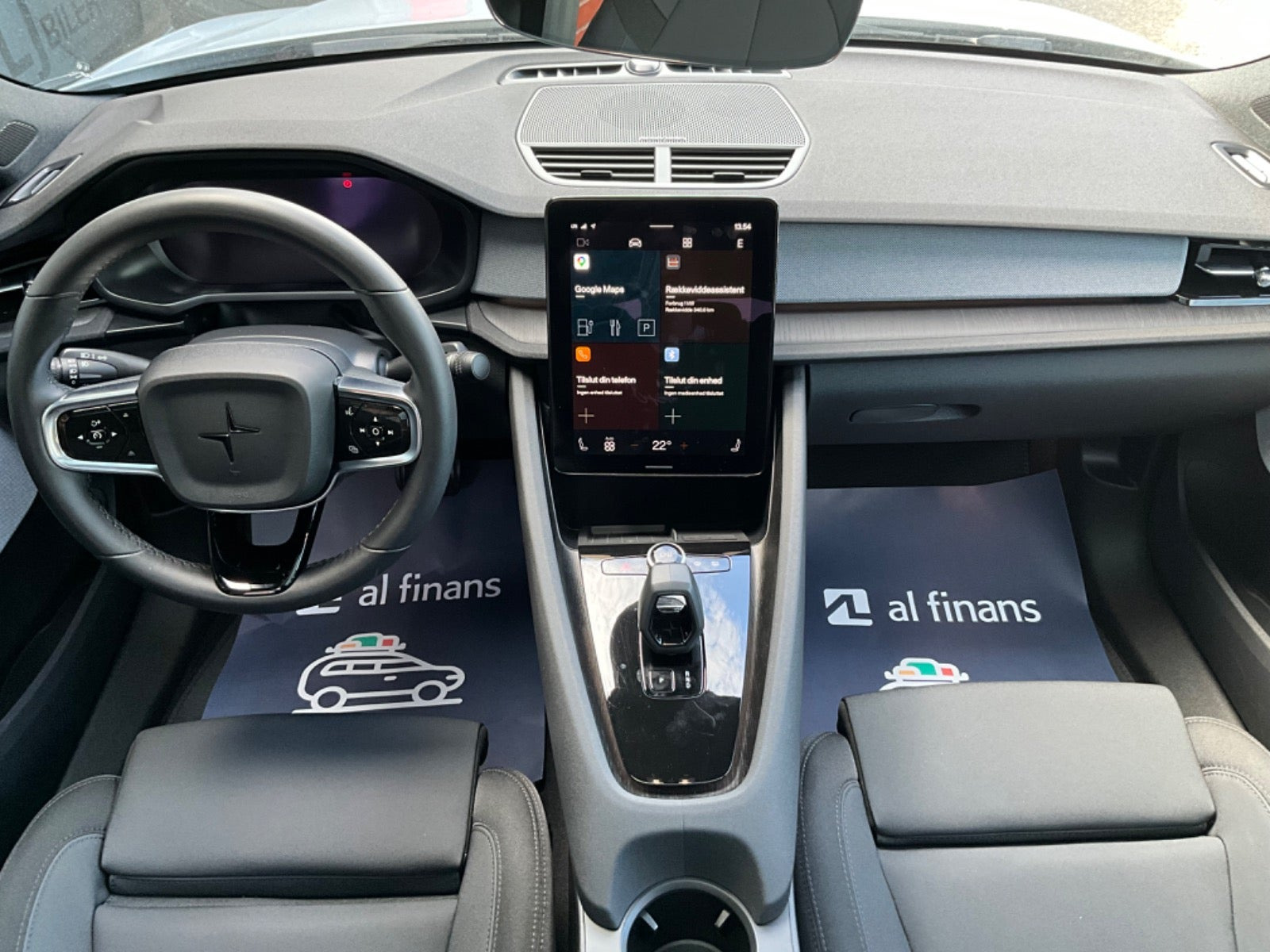 Hvid Polestar 2 fra 2023