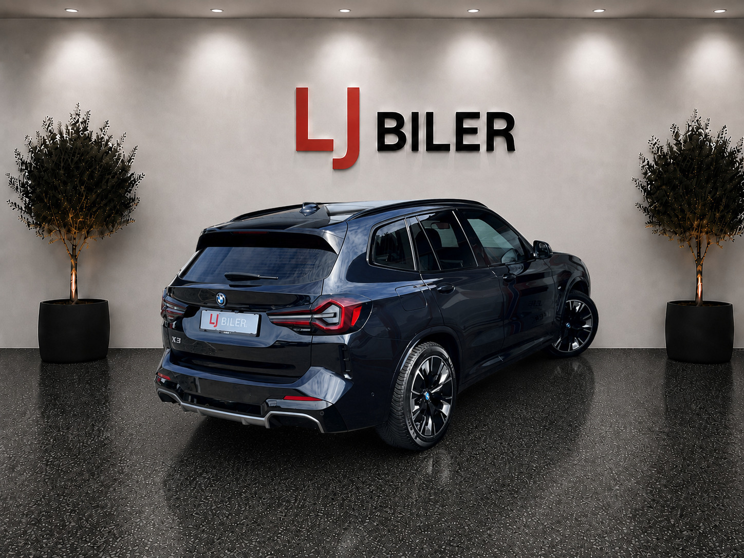 Sort BMW iX3 fra 2022