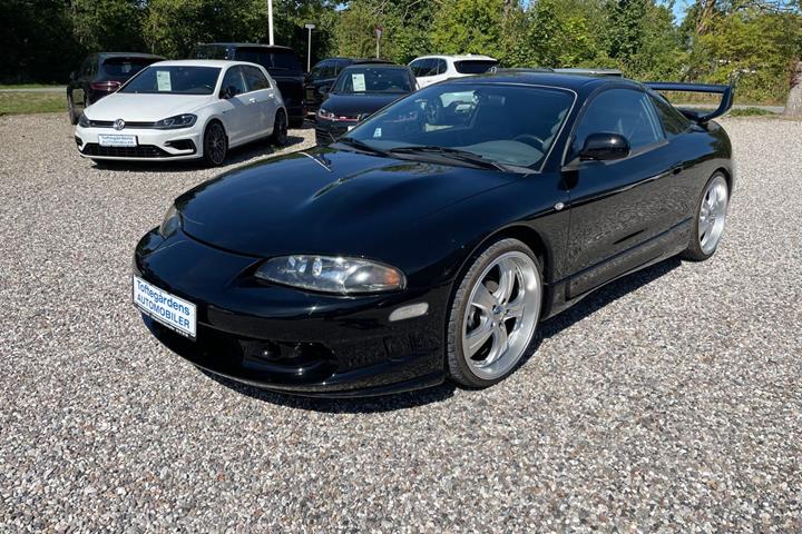 Sort Mitsubishi Eclipse fra 1995