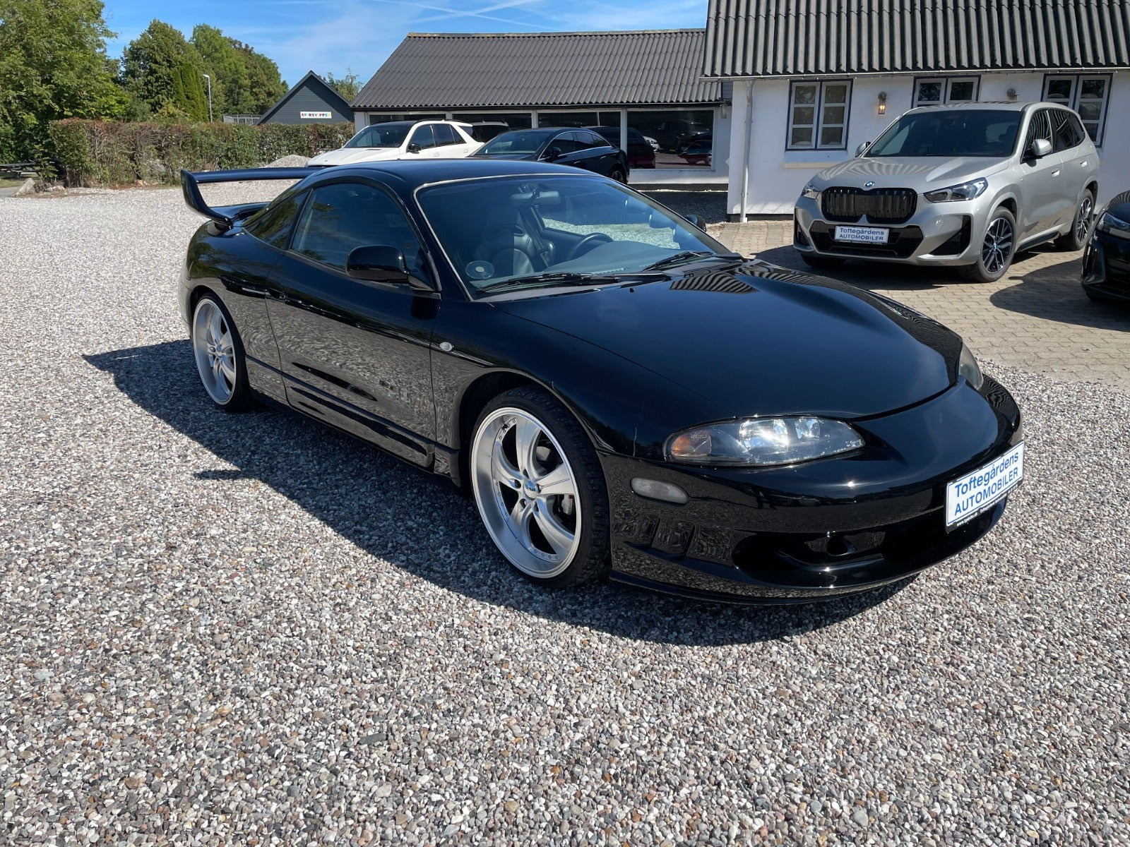 Sort Mitsubishi Eclipse fra 1995