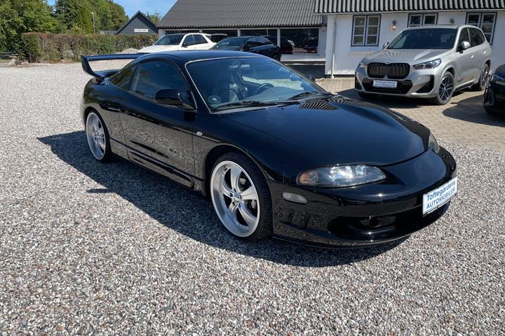 Sort Mitsubishi Eclipse fra 1995