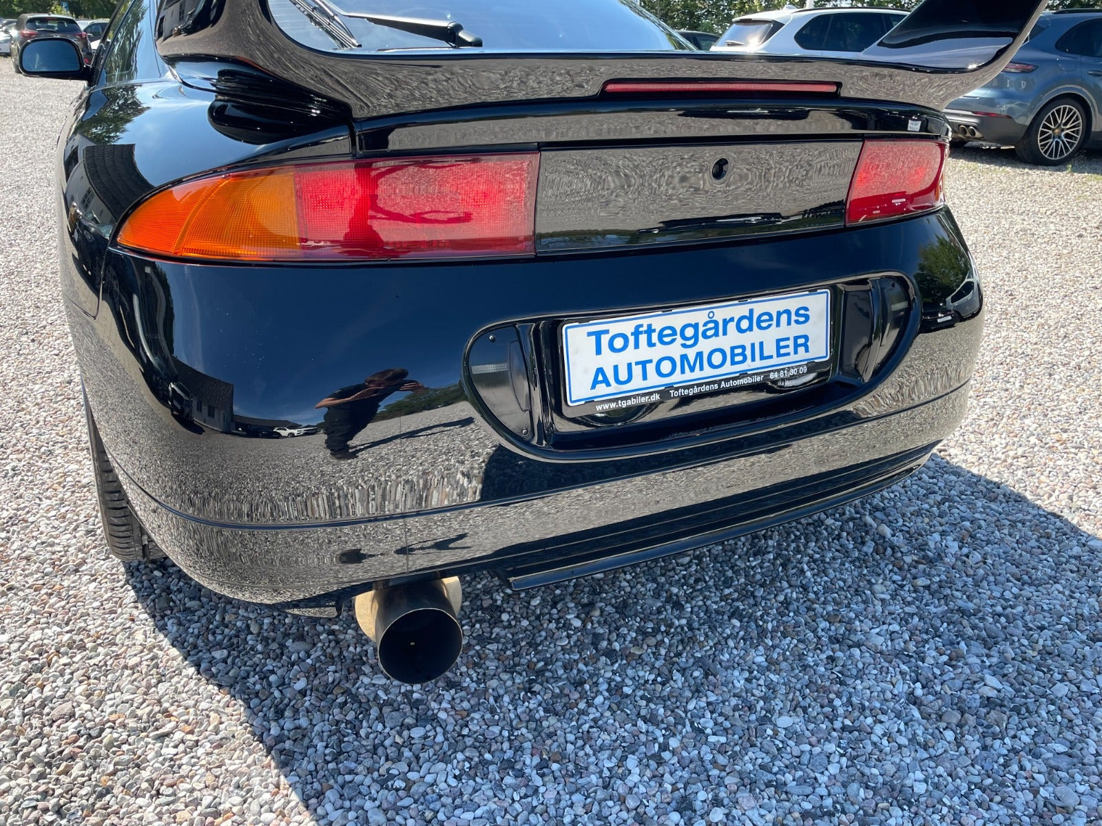 Sort Mitsubishi Eclipse fra 1995