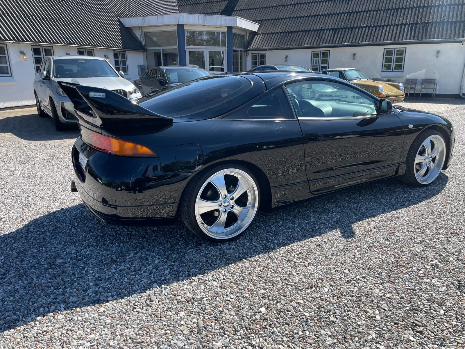 Sort Mitsubishi Eclipse fra 1995