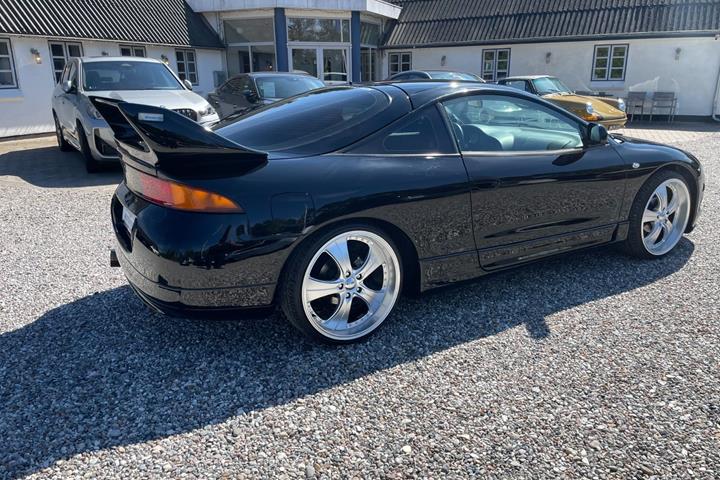 Sort Mitsubishi Eclipse fra 1995