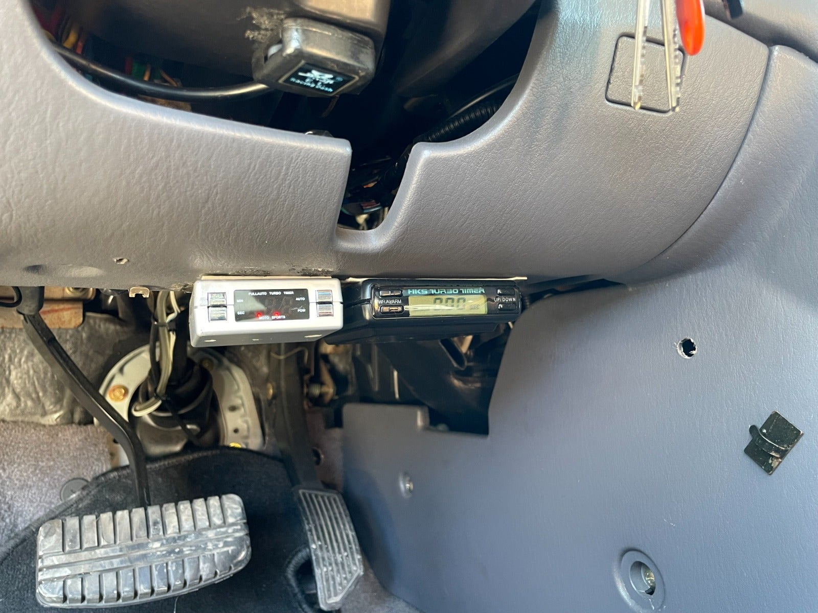 Sort Mitsubishi Eclipse fra 1995