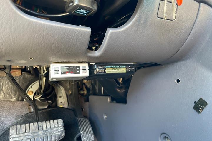 Sort Mitsubishi Eclipse fra 1995