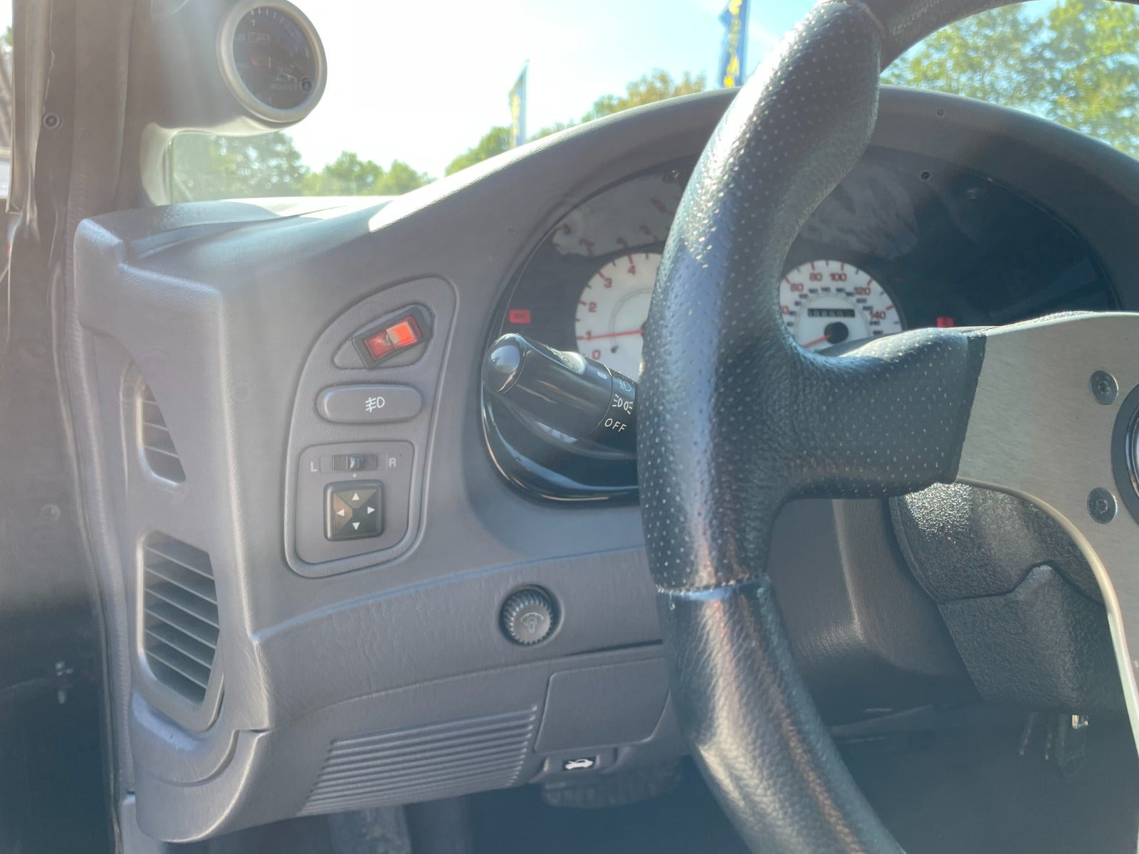 Sort Mitsubishi Eclipse fra 1995