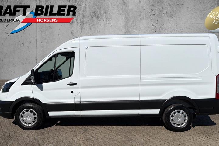 Hvid Ford Transit 350 L3 Van fra 2023