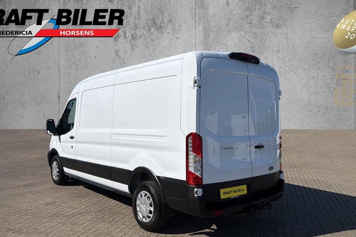 Hvid Ford Transit 350 L3 Van fra 2023