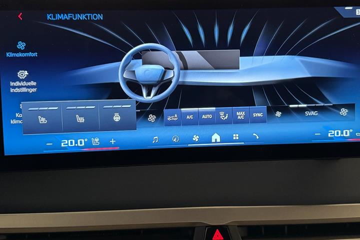 Sort BMW iX fra 2023