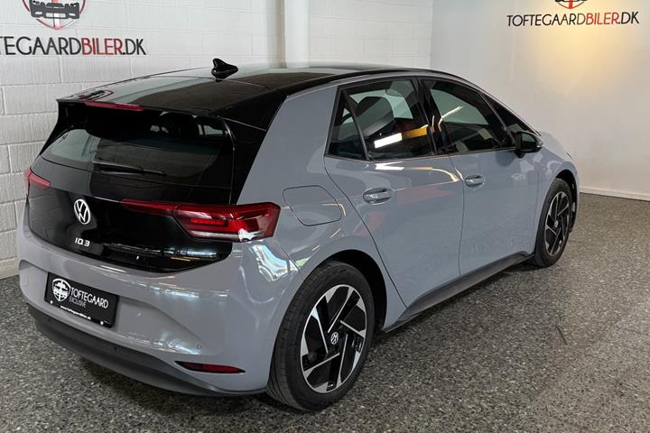 Grå VW ID.3 fra 2024
