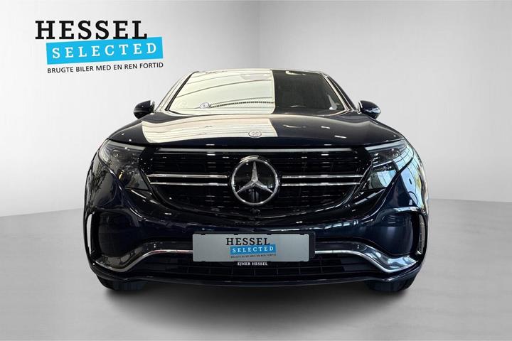 Blå Mercedes EQC400 fra 2020