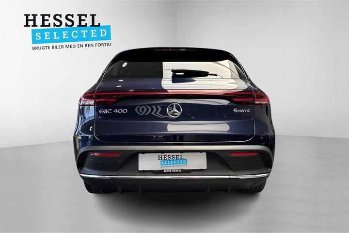 Blå Mercedes EQC400 fra 2020