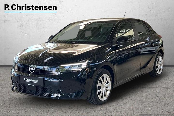 Sort Opel Corsa-e fra 2024