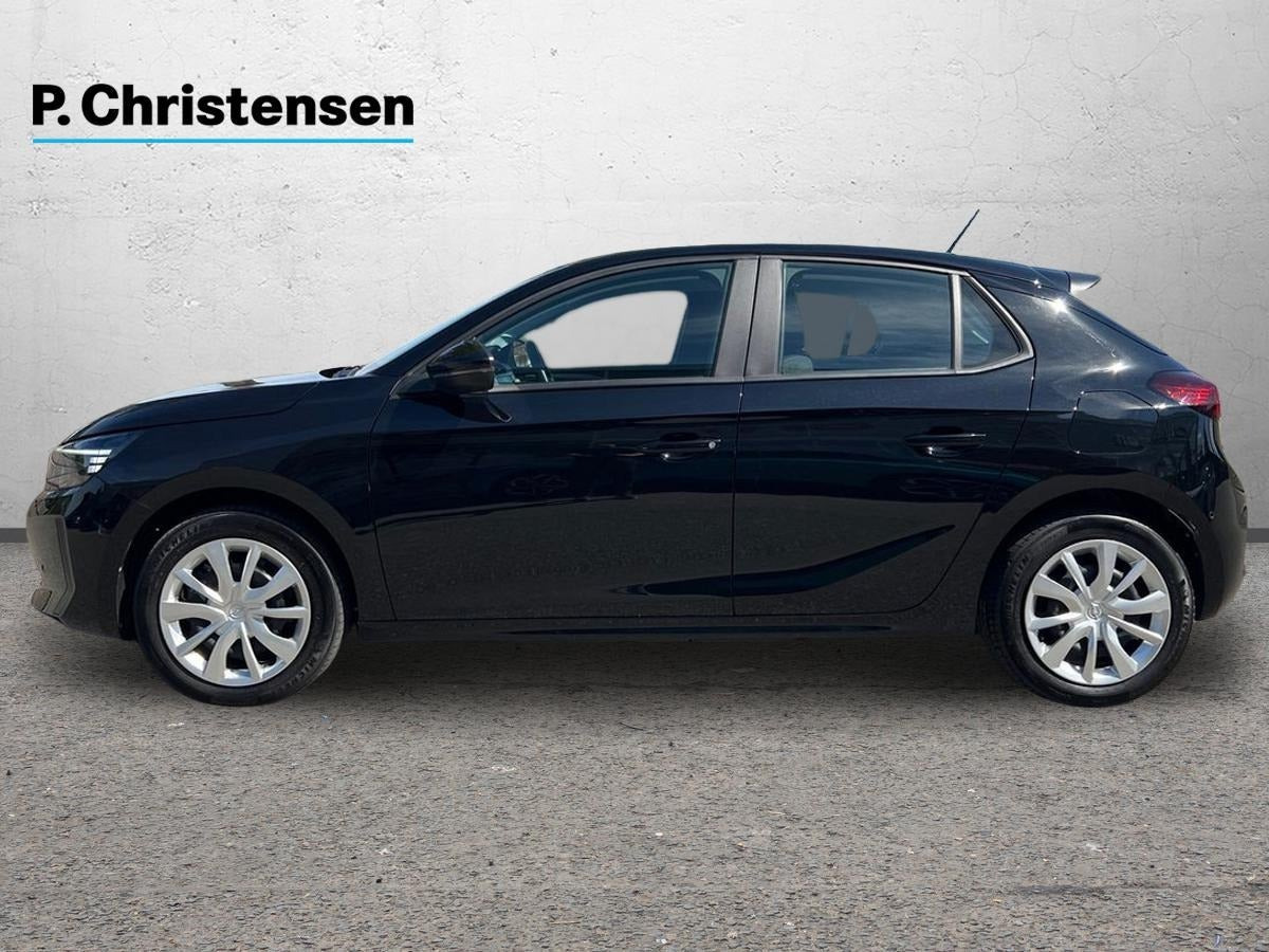 Sort Opel Corsa-e fra 2024