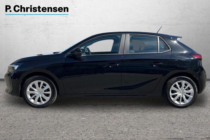 Sort Opel Corsa-e fra 2024