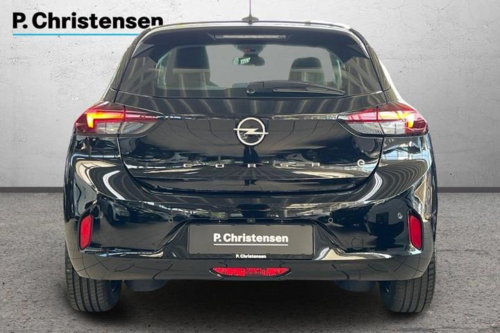 Sort Opel Corsa-e fra 2024