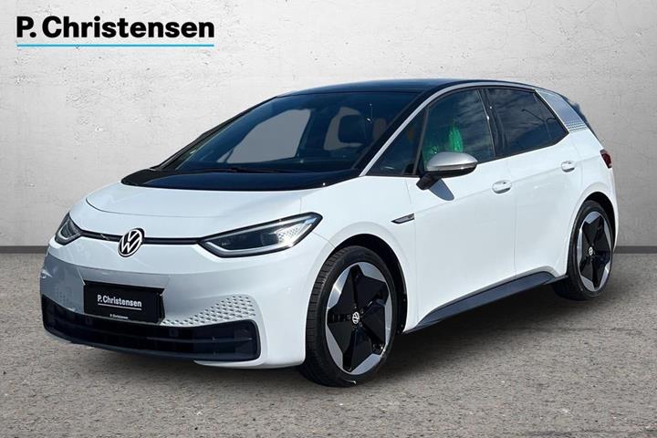 Hvid VW ID.3 fra 2020