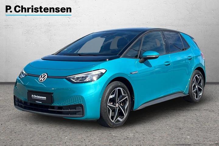 Blå VW ID.3 fra 2023