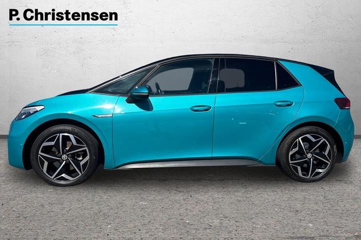 Blå VW ID.3 fra 2023
