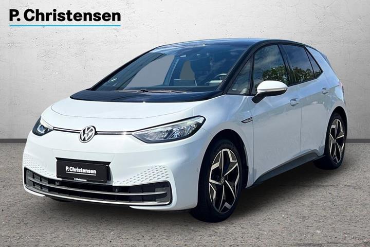 Hvid VW ID.3 fra 2023