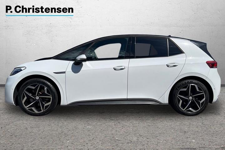Hvid VW ID.3 fra 2023