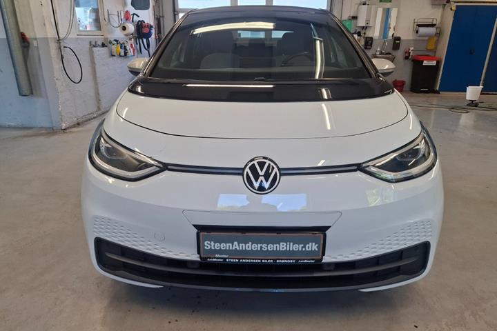 Hvid VW ID.3 fra 2021
