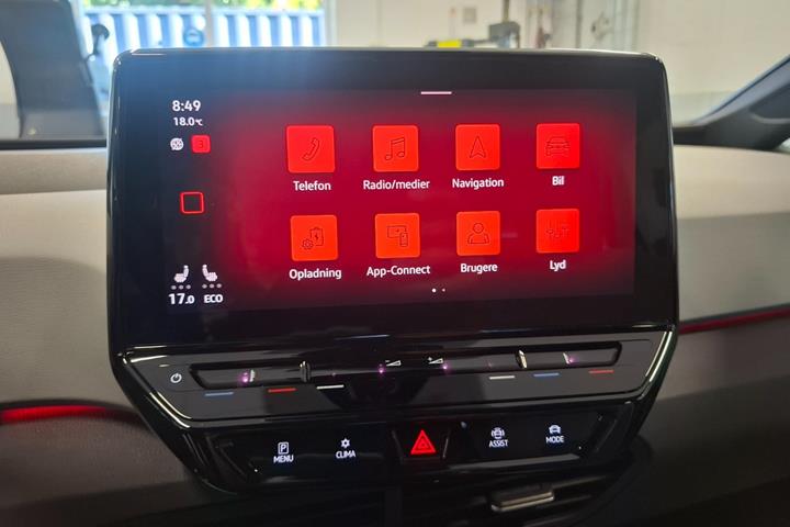 Hvid VW ID.3 fra 2021