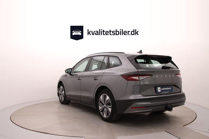 Grå Skoda Enyaq fra 2022