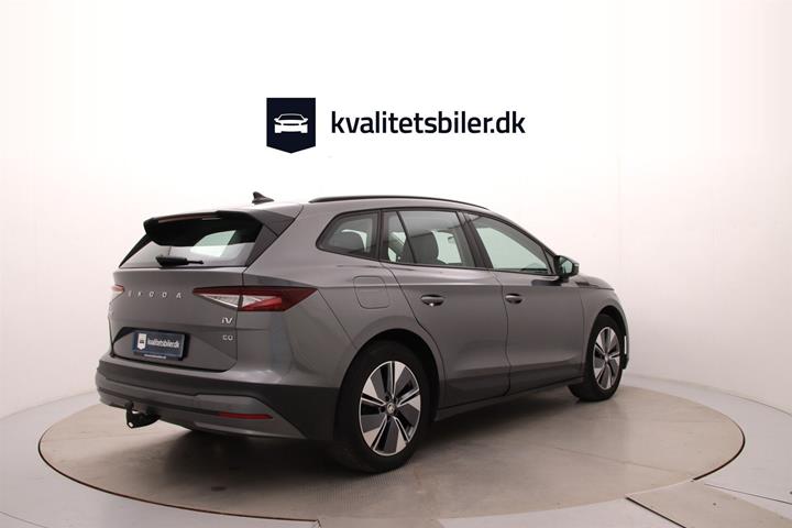 Grå Skoda Enyaq fra 2022