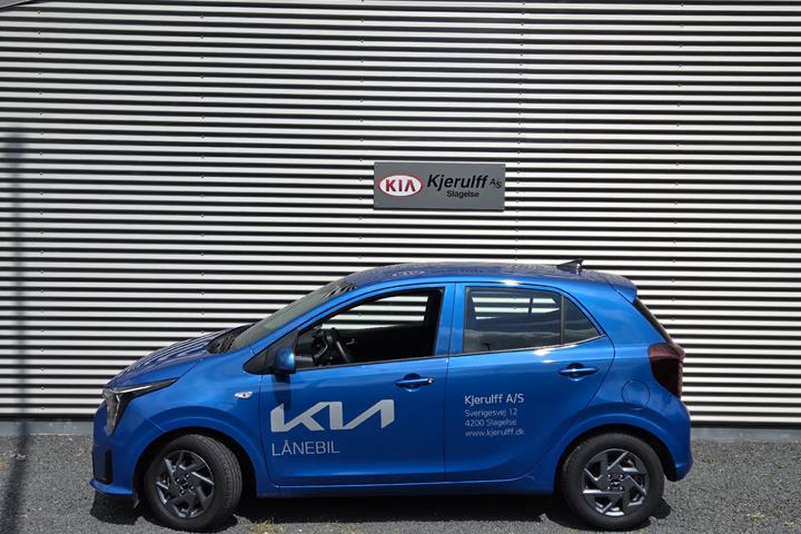 Blå Kia Picanto fra 2025
